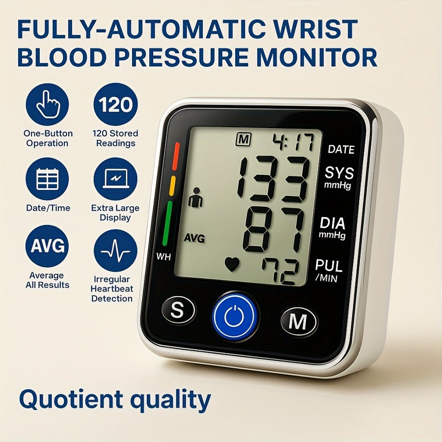 New Sphygmomanometer, Sphygmomanometer Wristband, Sphygmomanometer, Intelligent Voice Broadcast, Bring A Better Life To The Family