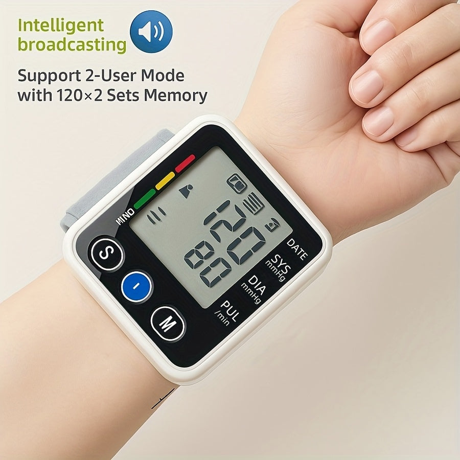 New Sphygmomanometer, Sphygmomanometer Wristband, Sphygmomanometer, Intelligent Voice Broadcast, Bring A Better Life To The Family